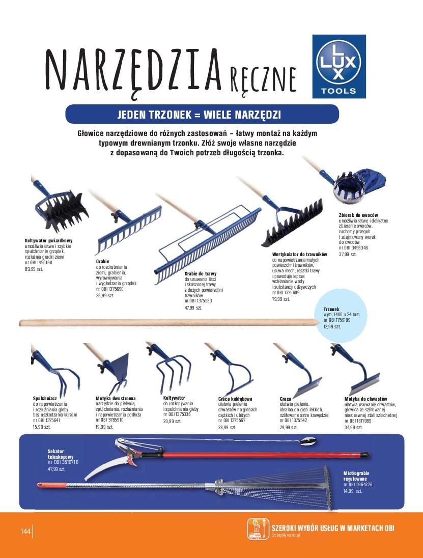Gazetka promocyjna OBI do 30/06/2016 str.144