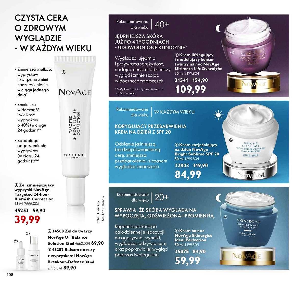 Gazetka promocyjna Oriflame do 14/12/2020 str.108