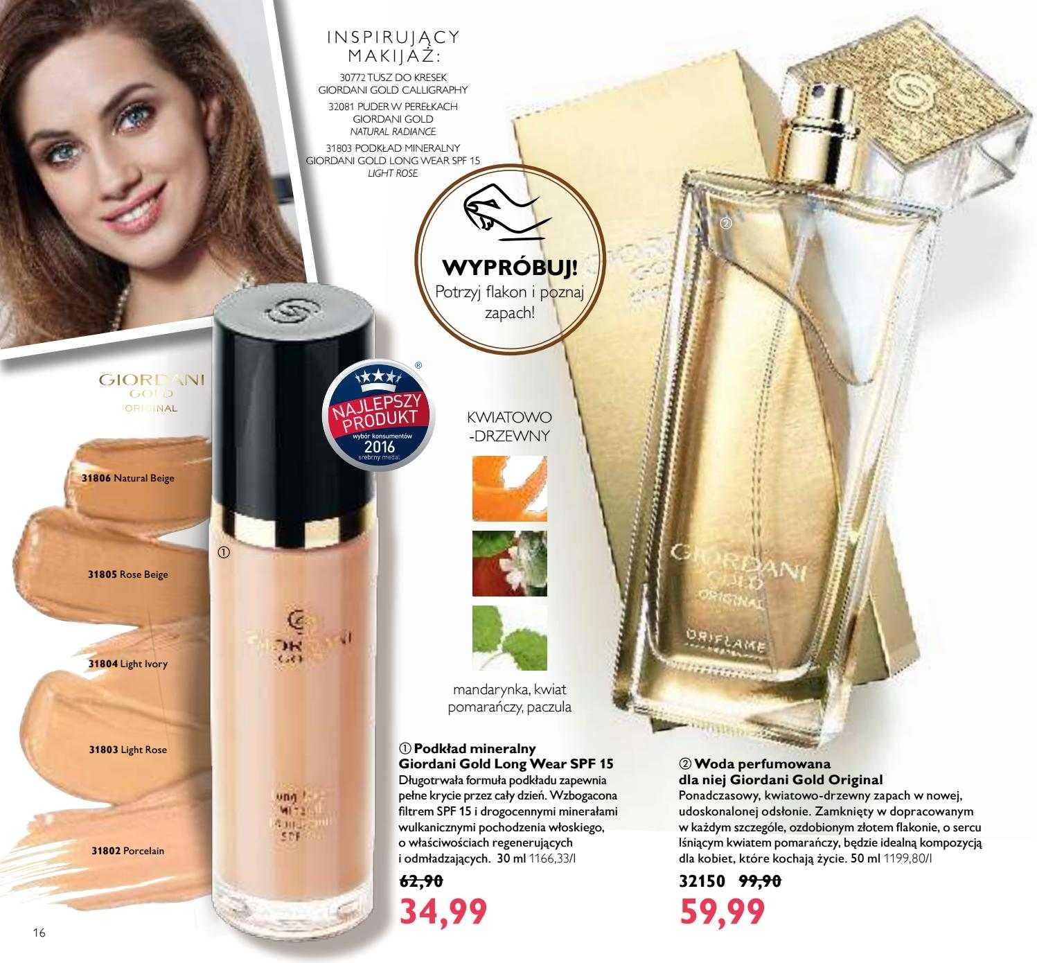 Gazetka promocyjna Oriflame do 05/09/2016 str.16