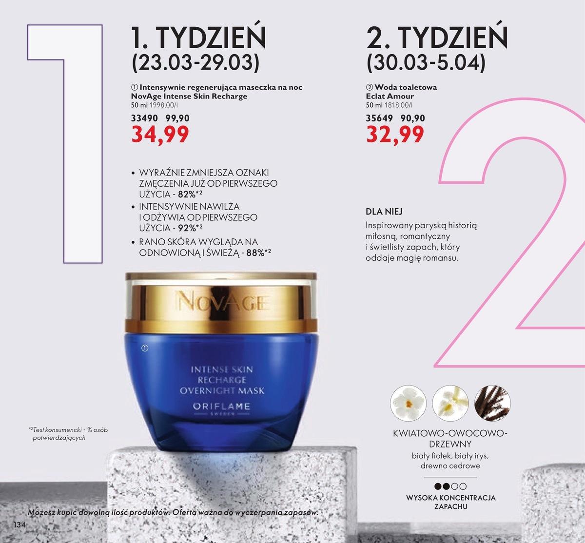 Gazetka promocyjna Oriflame do 12/04/2021 str.134