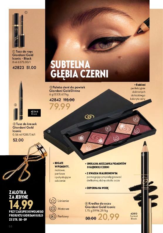 Gazetka promocyjna Oriflame do 02/05/2023 str.58