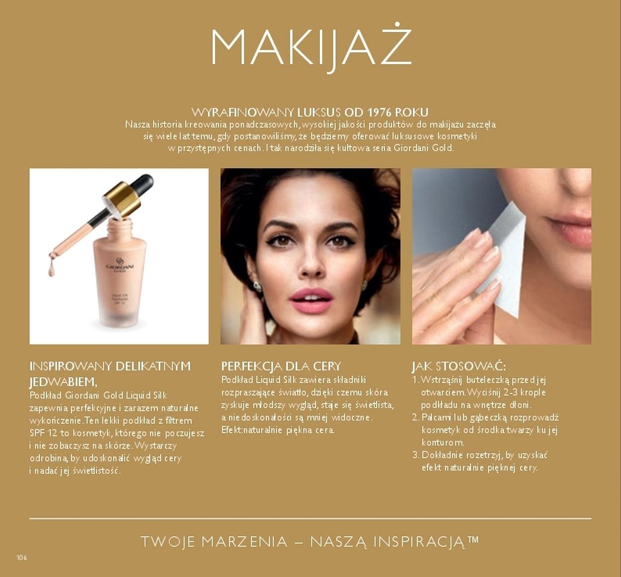 Gazetka promocyjna Oriflame do 25/09/2017 str.106