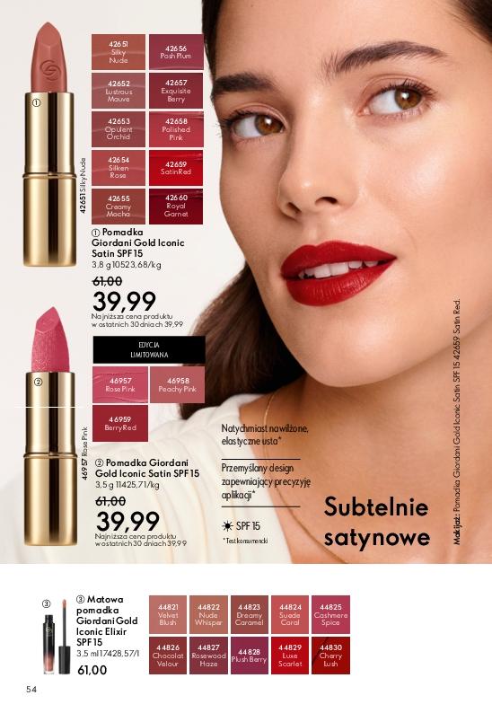 Gazetka promocyjna Oriflame do 30/09/2025 str.54