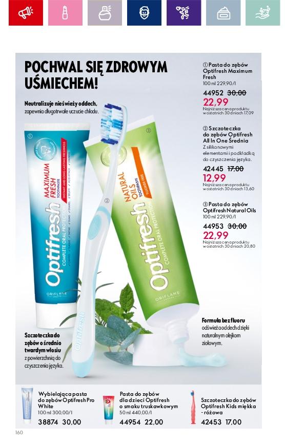 Gazetka promocyjna Oriflame do 10/10/2023 str.160