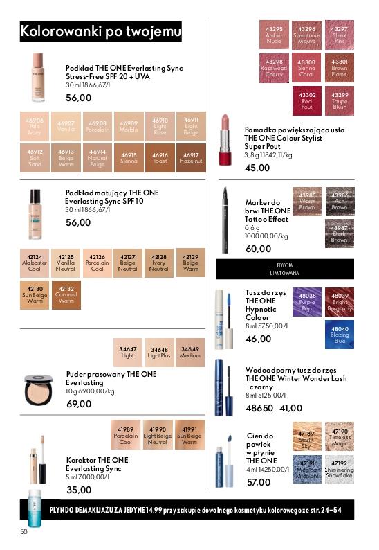 Gazetka promocyjna Oriflame do 20/01/2026 str.50