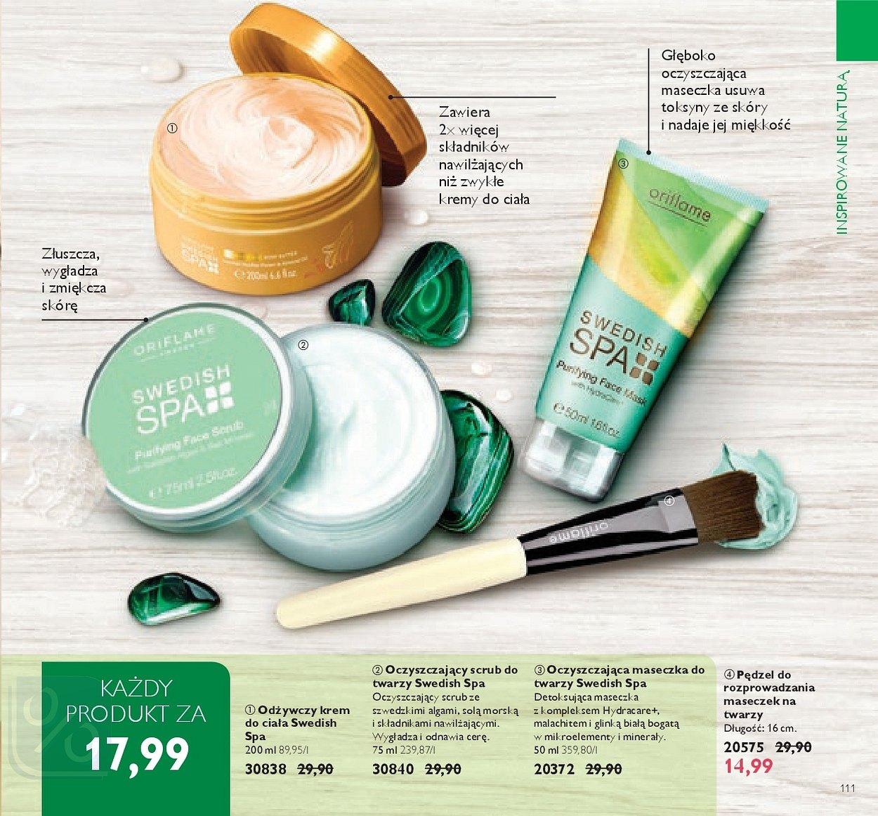 Gazetka promocyjna Oriflame do 19/03/2018 str.111