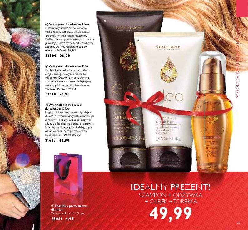 Gazetka promocyjna Oriflame do 19/12/2016 str.25