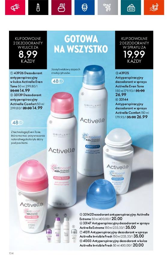 Gazetka promocyjna Oriflame do 08/08/2023 str.134