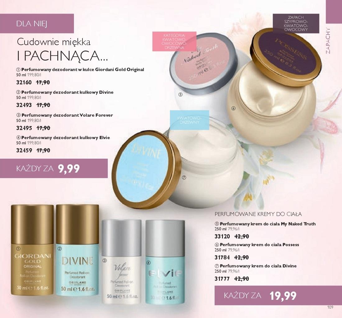 Gazetka promocyjna Oriflame do 15/01/2018 str.109