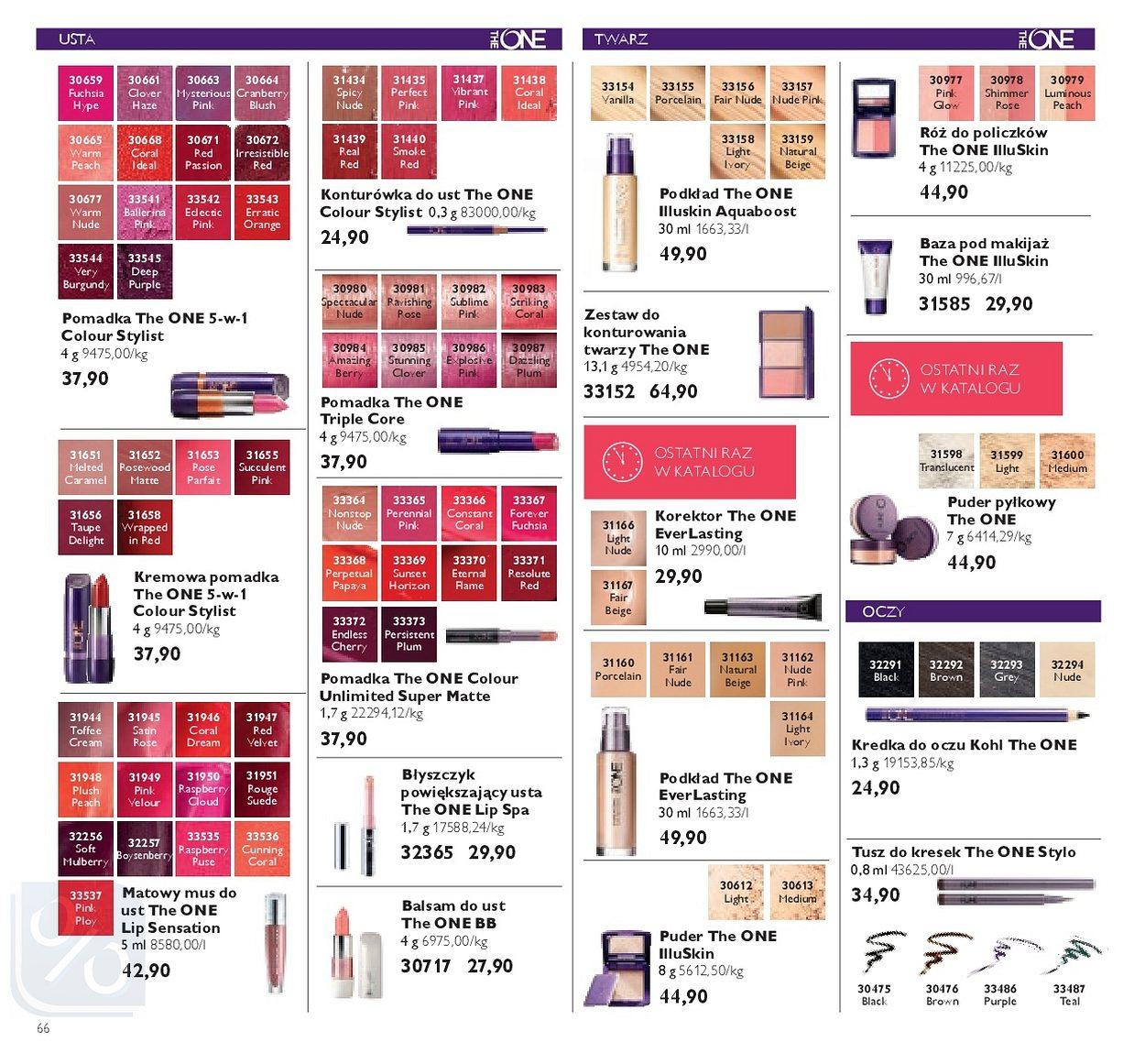 Gazetka promocyjna Oriflame do 19/03/2018 str.66