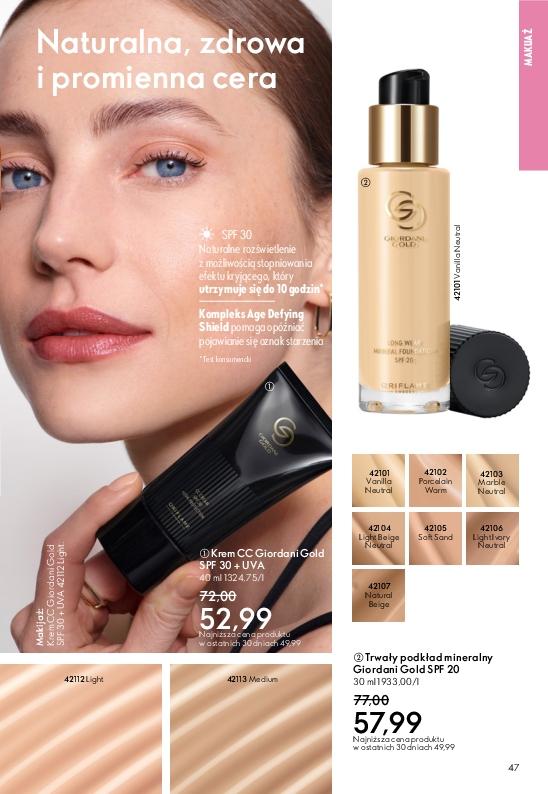 Gazetka promocyjna Oriflame do 21/10/2025 str.47