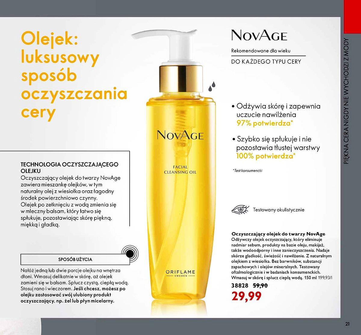 Gazetka promocyjna Oriflame do 21/09/2020 str.21