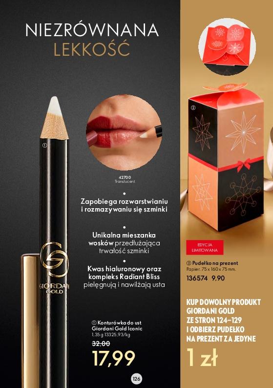 Gazetka promocyjna Oriflame do 27/12/2022 str.126