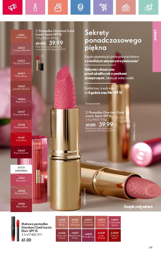Gazetka promocyjna Oriflame do 05/07/2025 str.69