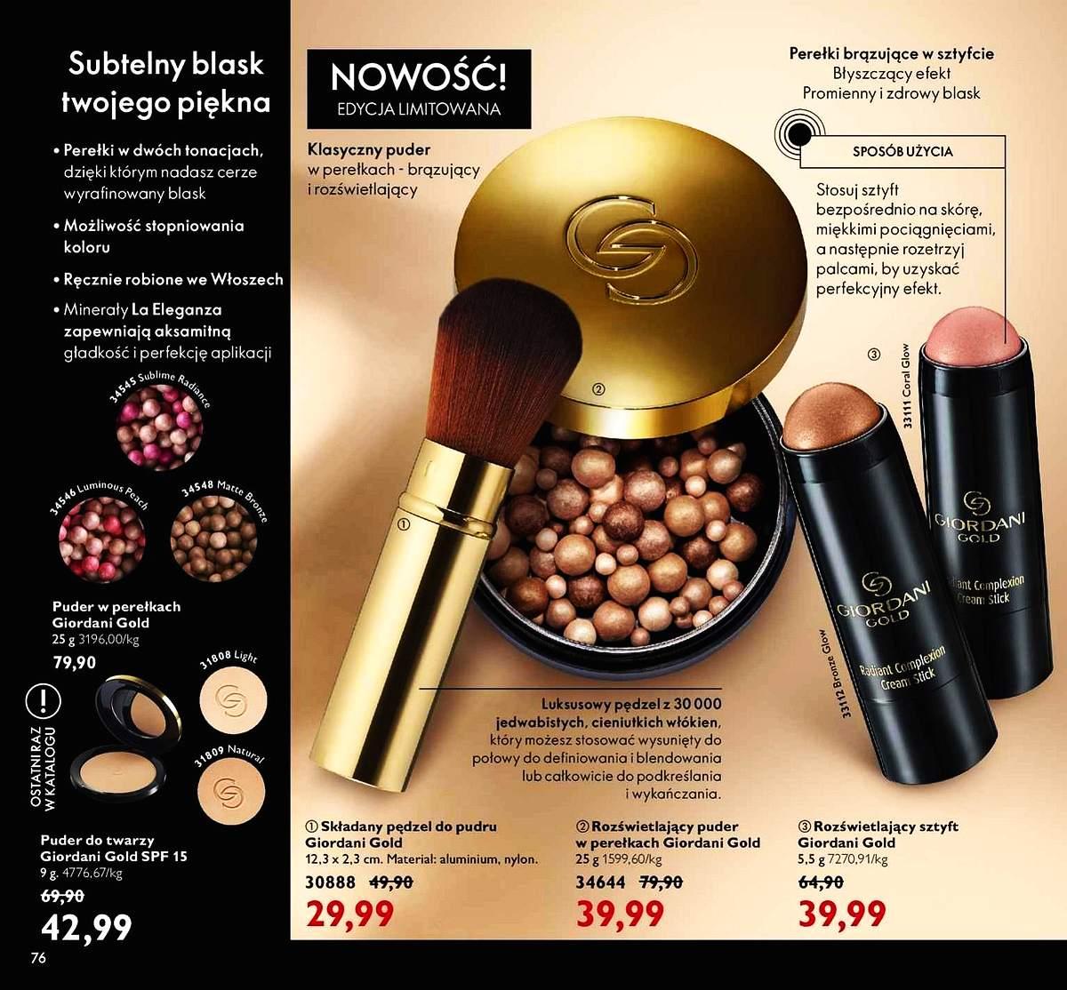 Gazetka promocyjna Oriflame do 23/11/2020 str.76