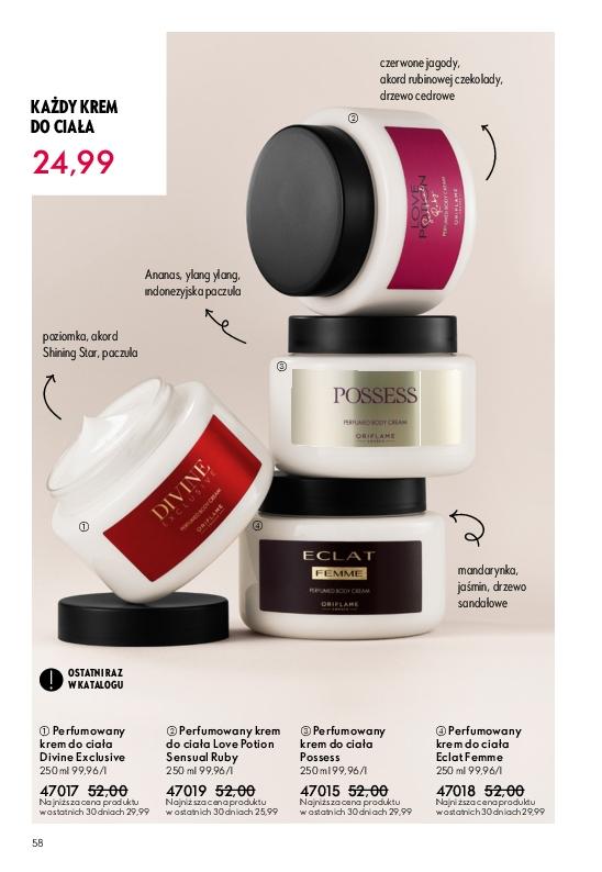 Gazetka promocyjna Oriflame do 01/12/2025 str.58