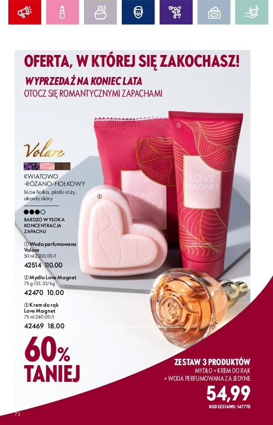 Gazetka promocyjna Oriflame do 10/10/2023 str.72