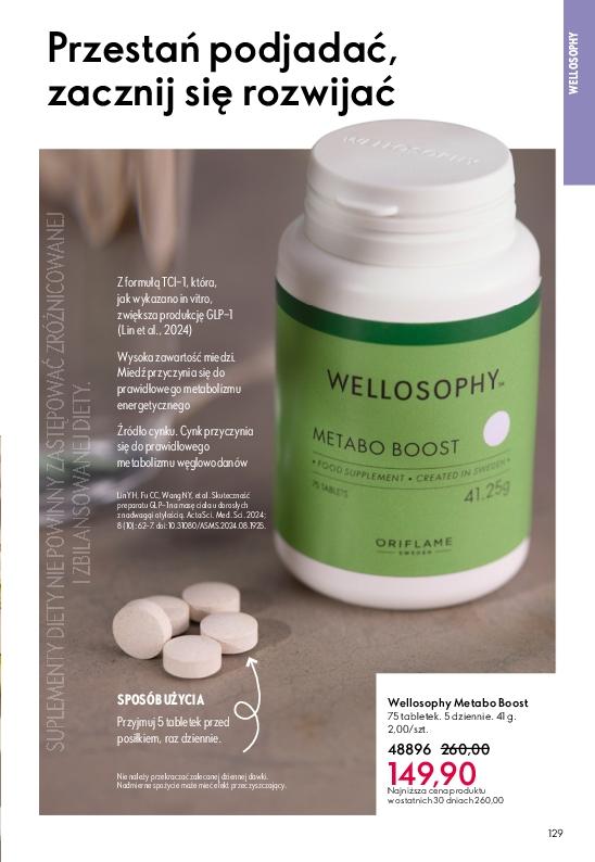 Gazetka promocyjna Oriflame do 01/12/2025 str.129
