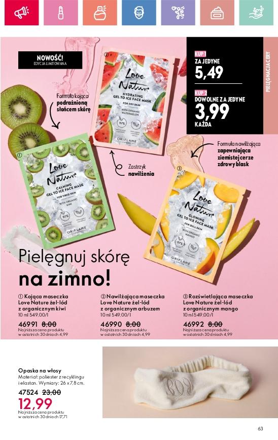 Gazetka promocyjna Oriflame do 24/05/2025 str.63