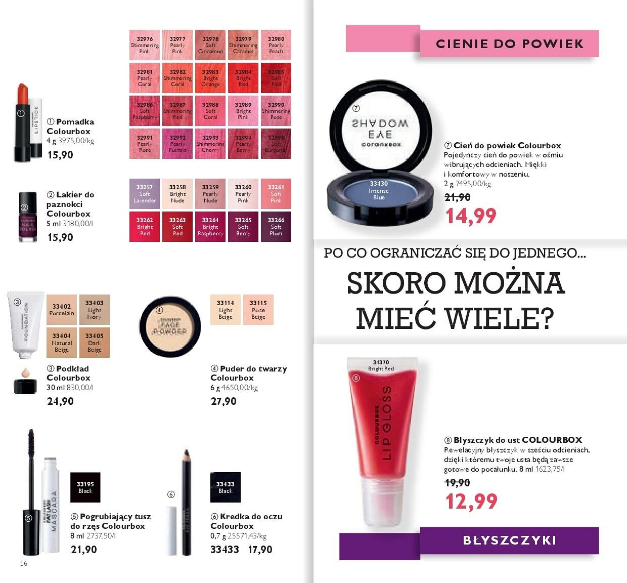 Gazetka promocyjna Oriflame do 18/12/2017 str.56