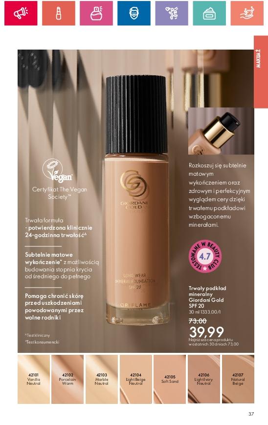 Gazetka promocyjna Oriflame do 09/09/2024 str.37