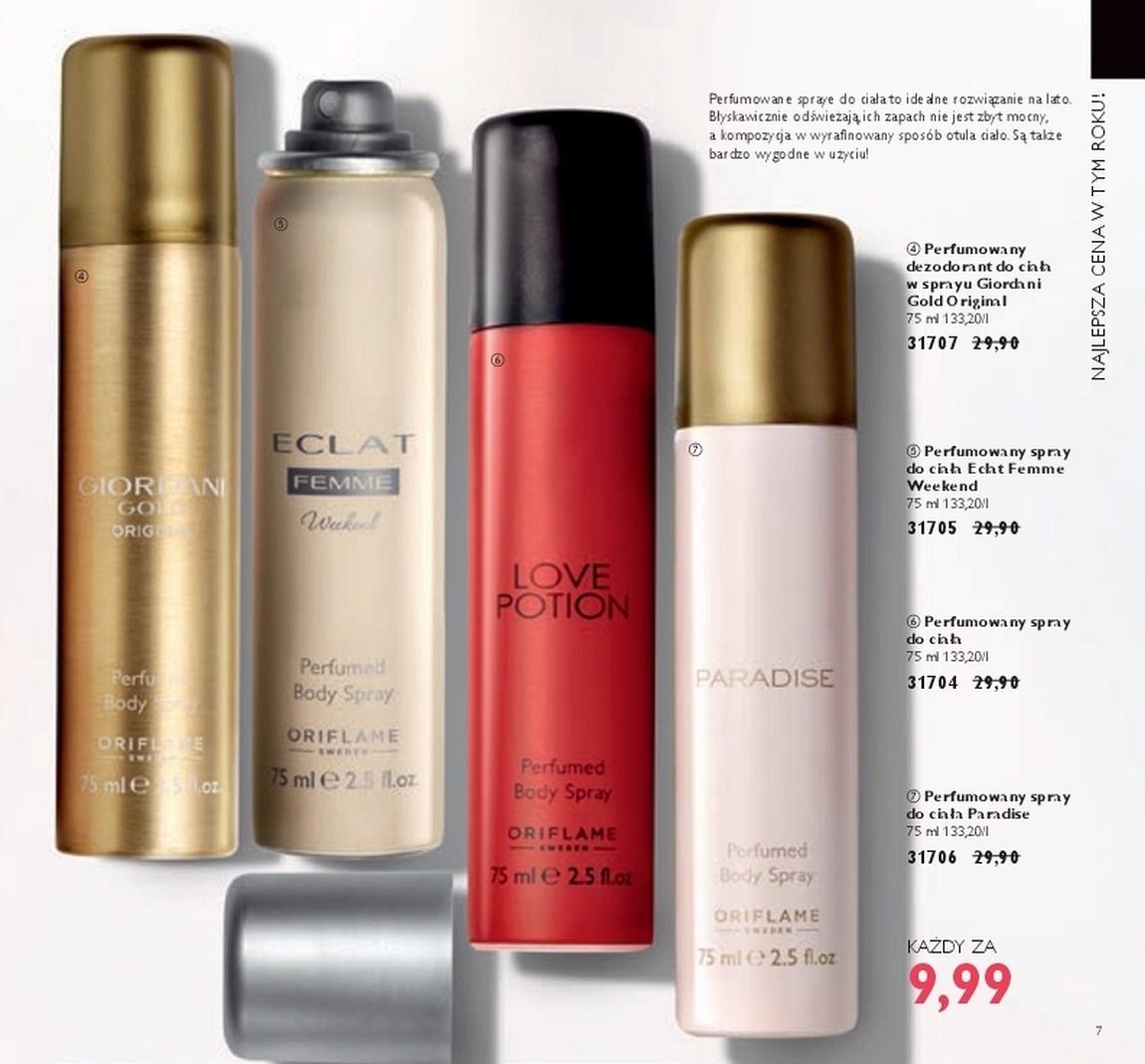 Gazetka promocyjna Oriflame do 14/08/2017 str.7