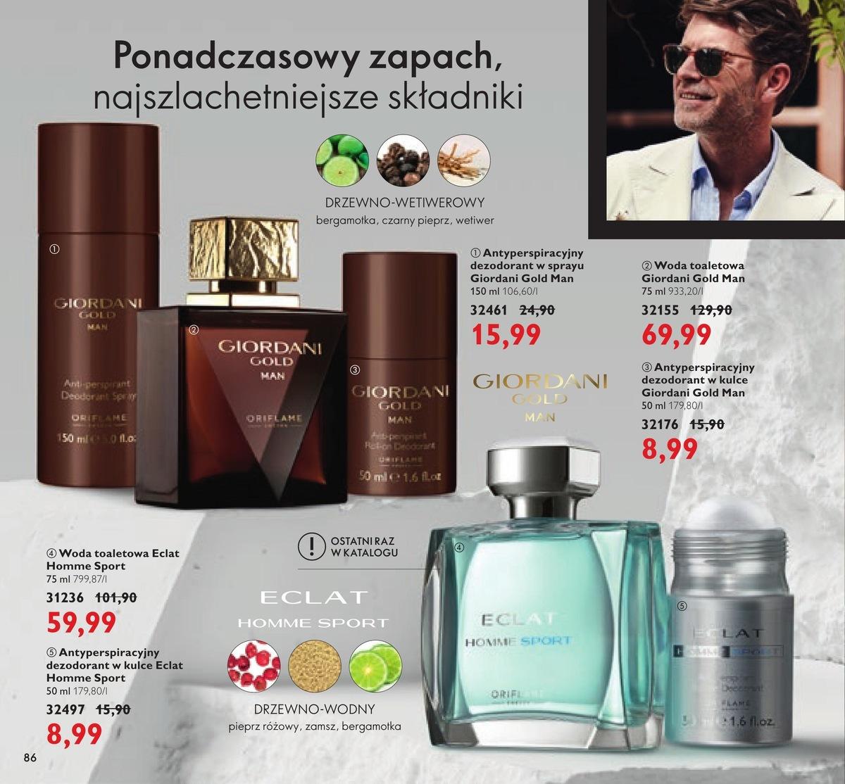 Gazetka promocyjna Oriflame do 08/11/2021 str.86