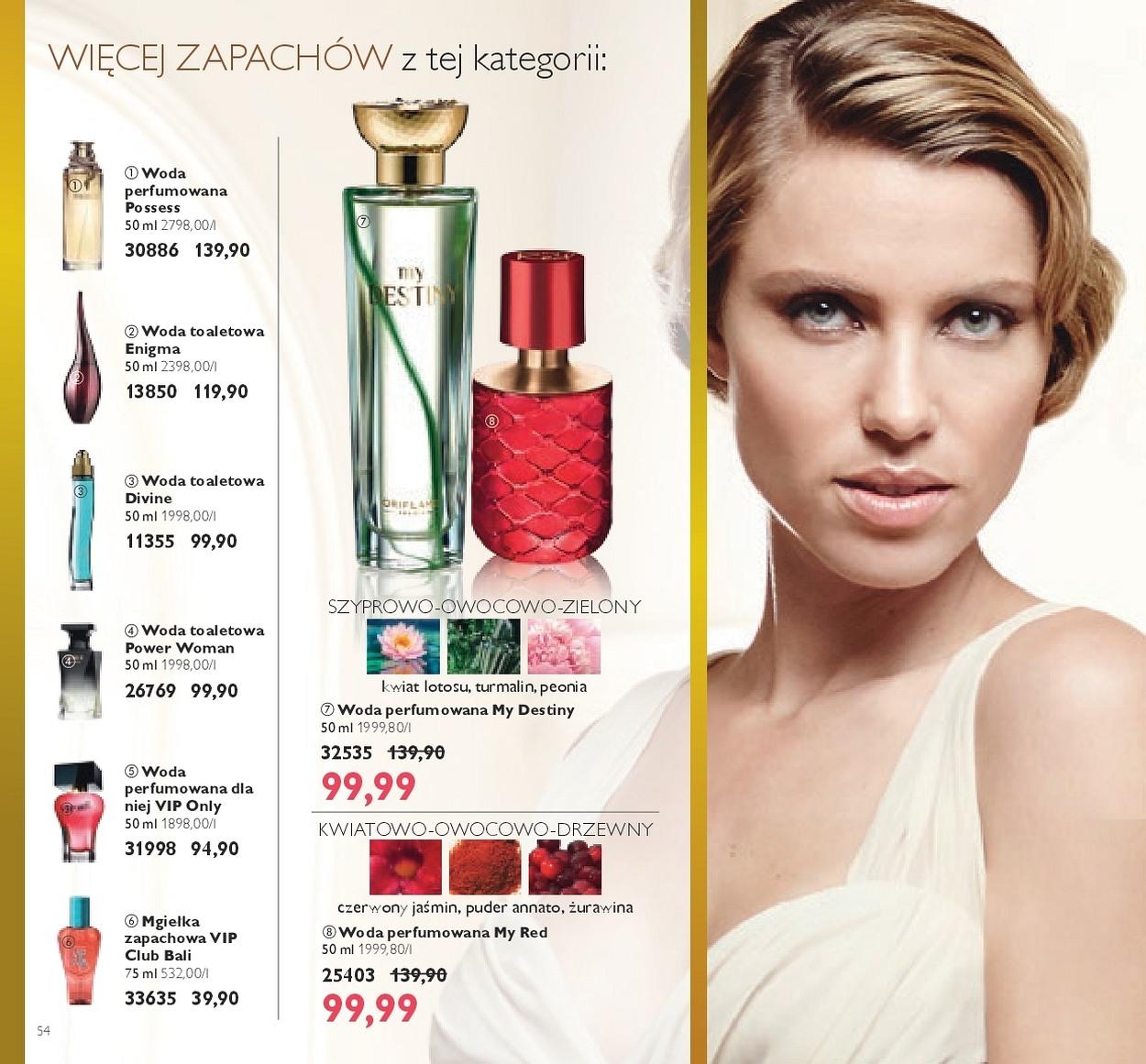 Gazetka promocyjna Oriflame do 16/10/2017 str.54