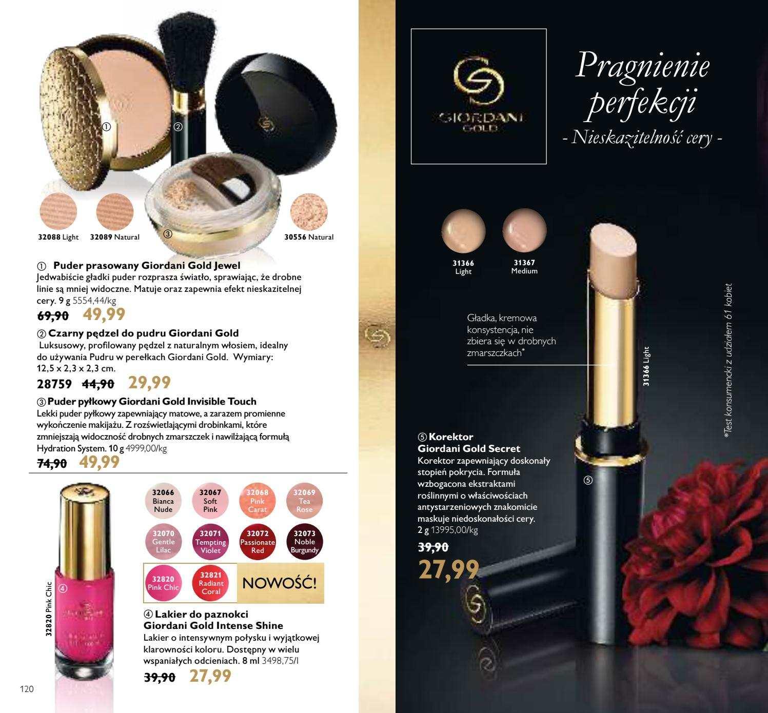 Gazetka promocyjna Oriflame do 05/09/2016 str.120