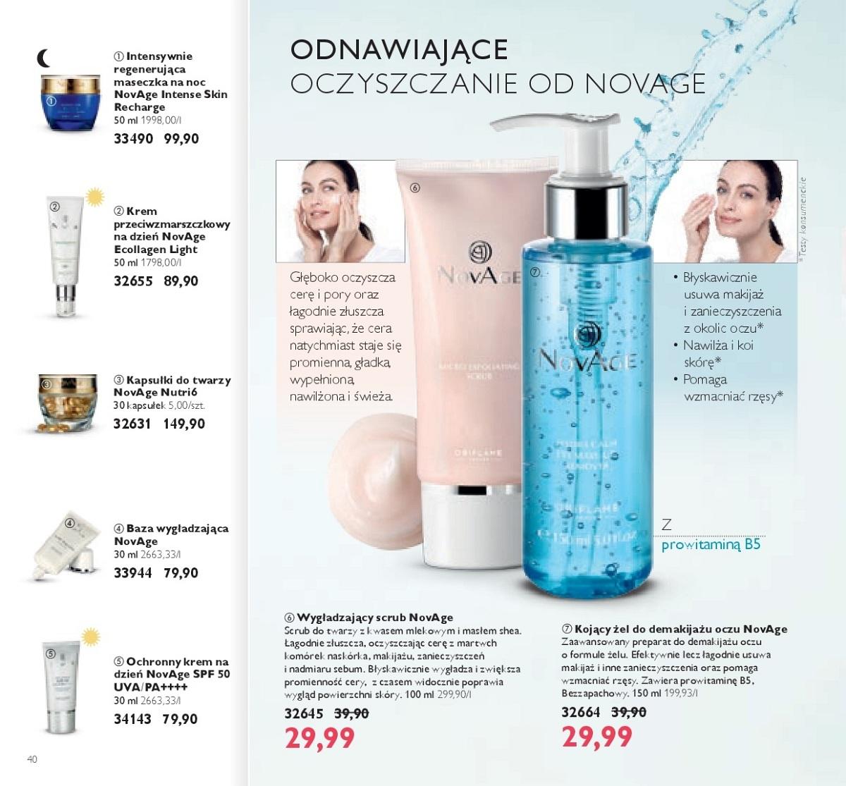 Gazetka promocyjna Oriflame do 05/02/2018 str.40