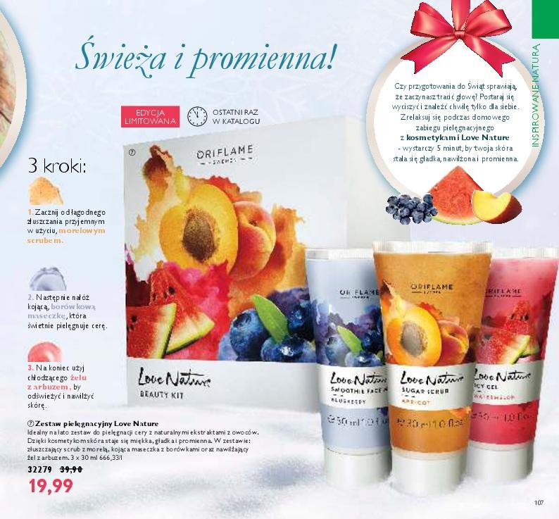 Gazetka promocyjna Oriflame do 19/12/2016 str.107