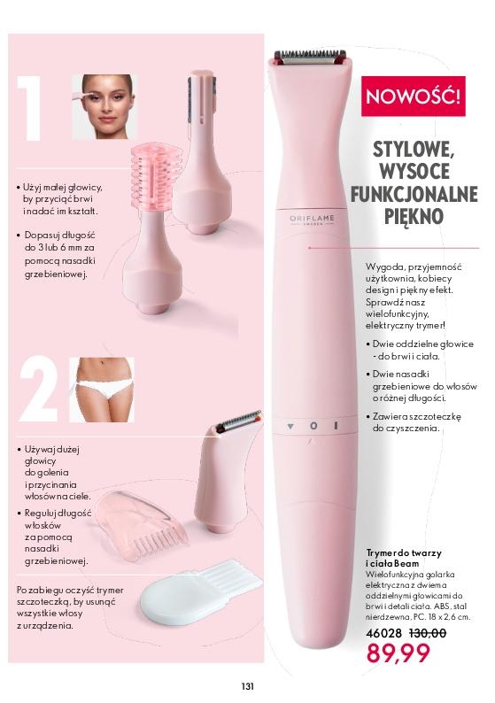 Gazetka promocyjna Oriflame do 01/11/2022 str.131