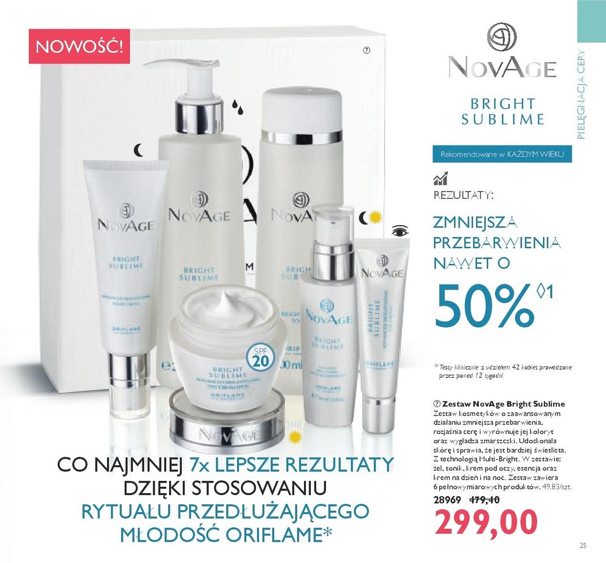 Gazetka promocyjna Oriflame do 06/11/2017 str.25