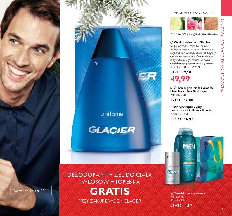 Gazetka promocyjna Oriflame do 19/12/2016 str.35