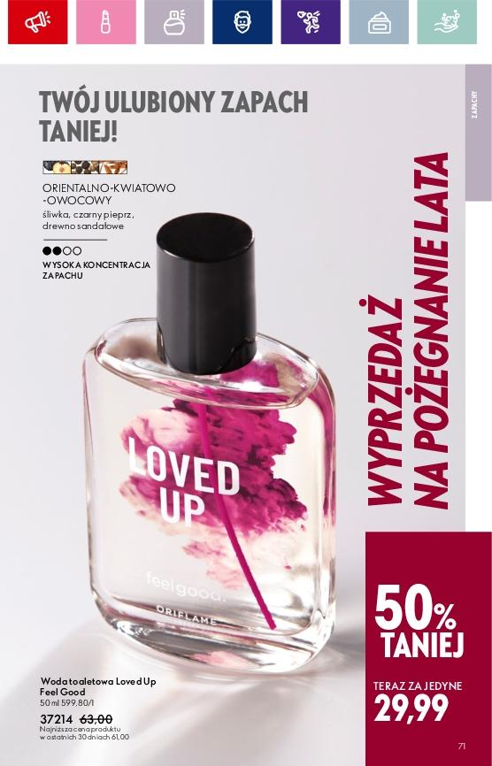 Gazetka promocyjna Oriflame do 10/10/2023 str.71