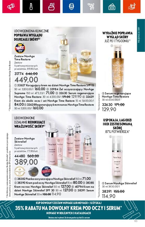 Gazetka promocyjna Oriflame do 08/08/2023 str.113