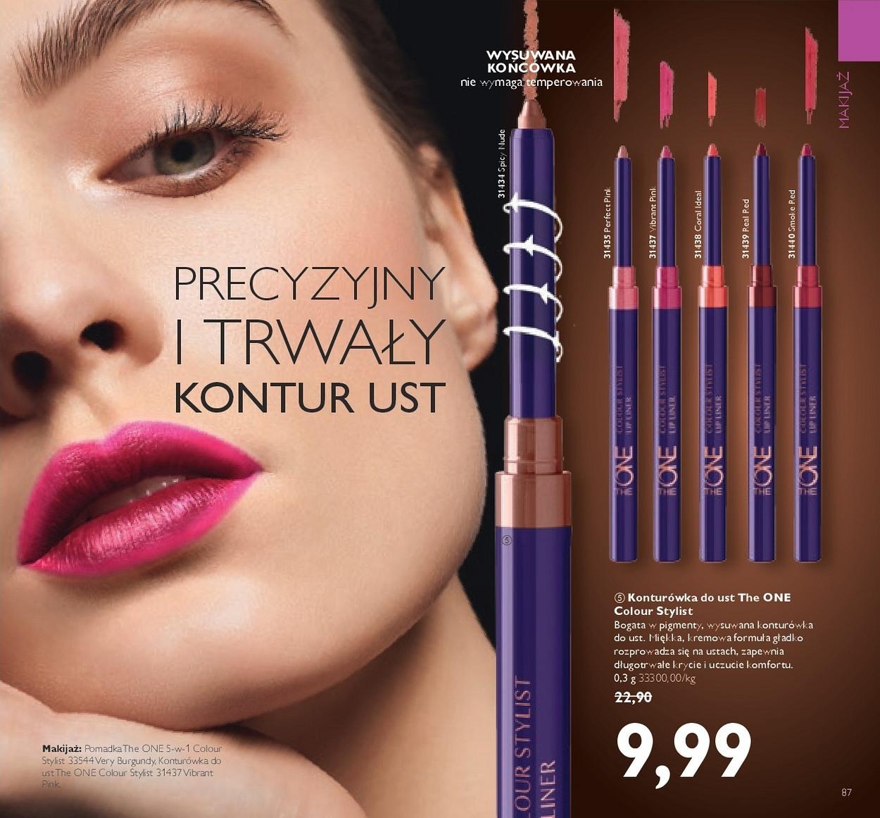 Gazetka promocyjna Oriflame do 06/11/2017 str.87