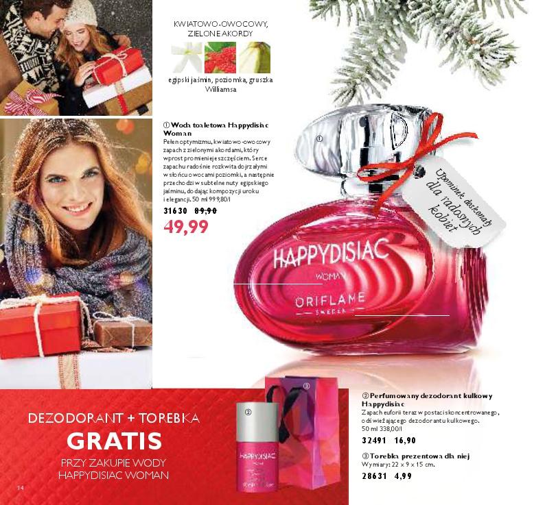 Gazetka promocyjna Oriflame do 19/12/2016 str.14