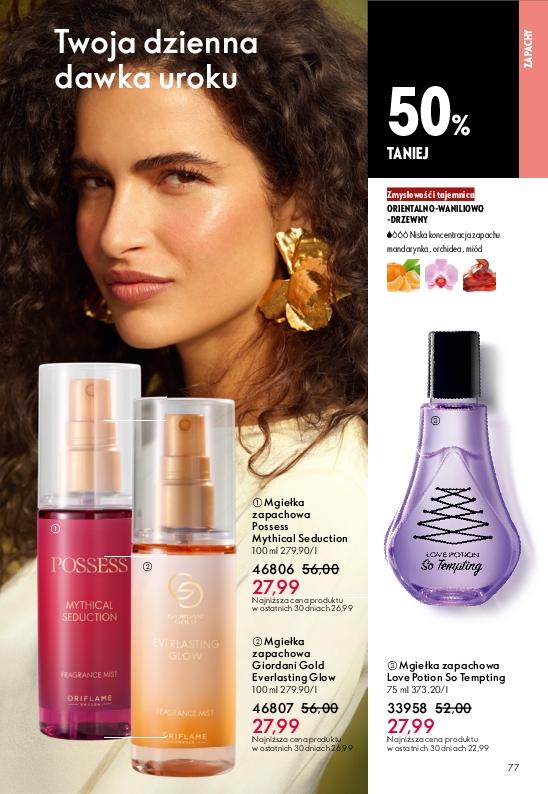 Gazetka promocyjna Oriflame do 20/01/2026 str.77