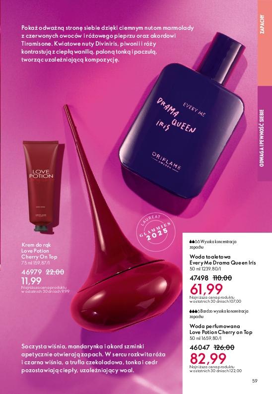 Gazetka promocyjna Oriflame do 21/10/2025 str.59