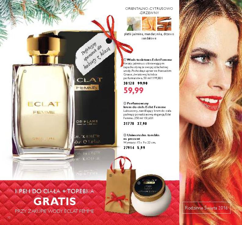 Gazetka promocyjna Oriflame do 19/12/2016 str.12