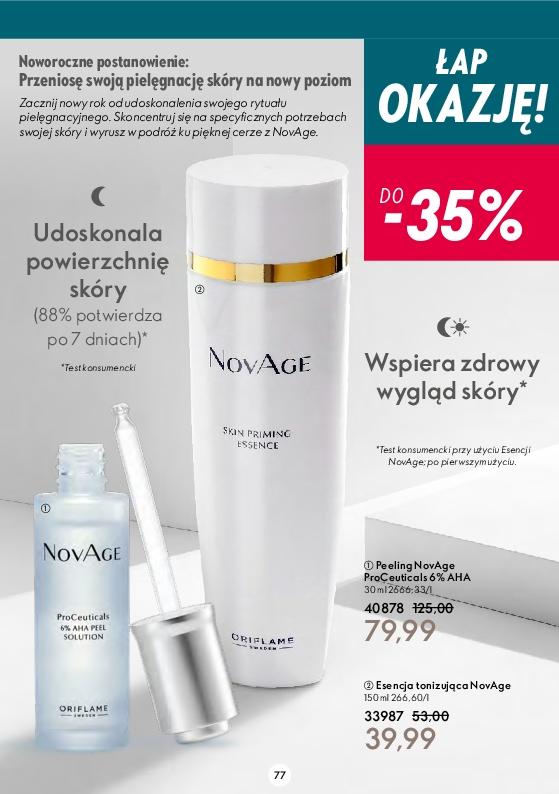 Gazetka promocyjna Oriflame do 17/01/2023 str.77