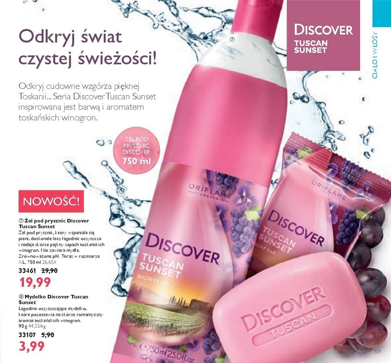 Gazetka promocyjna Oriflame do 06/11/2017 str.131