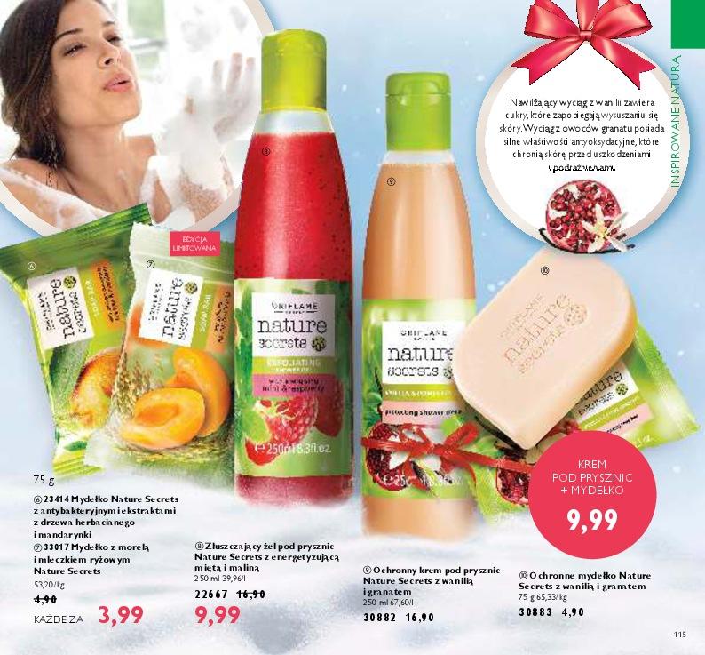 Gazetka promocyjna Oriflame do 19/12/2016 str.115