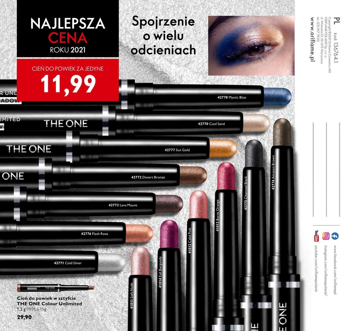 Gazetka promocyjna Oriflame do 11/01/2021 str.135