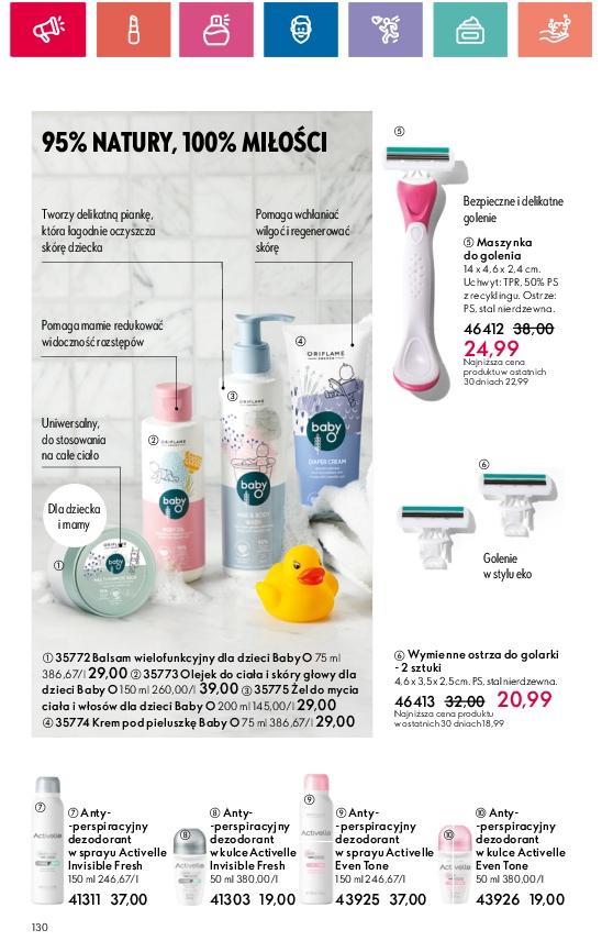 Gazetka promocyjna Oriflame do 09/09/2024 str.130