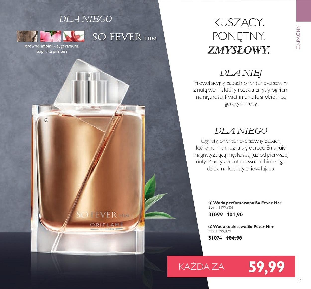 Gazetka promocyjna Oriflame do 06/11/2017 str.67