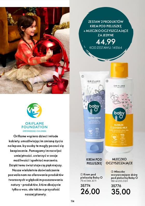 Gazetka promocyjna Oriflame do 27/12/2022 str.114