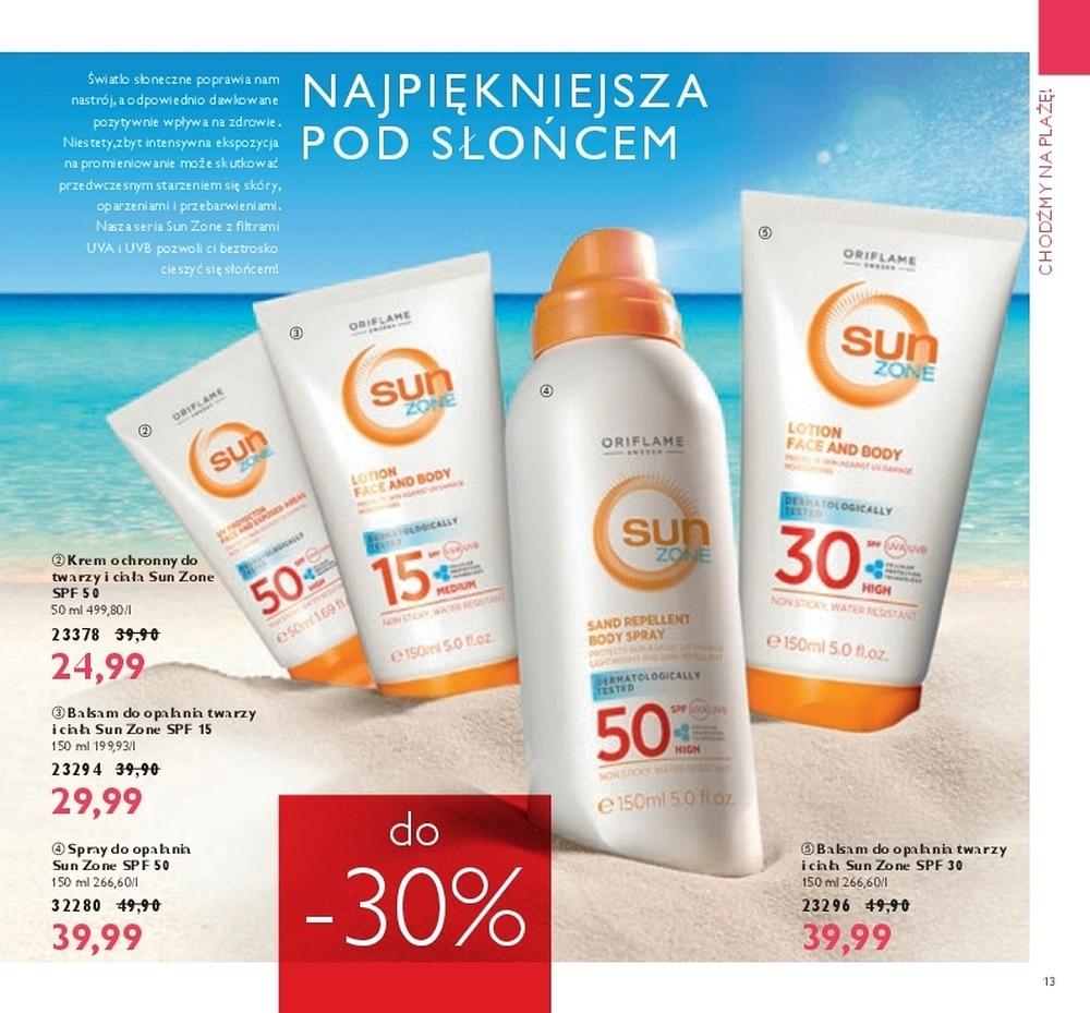 Gazetka promocyjna Oriflame do 03/07/2017 str.13