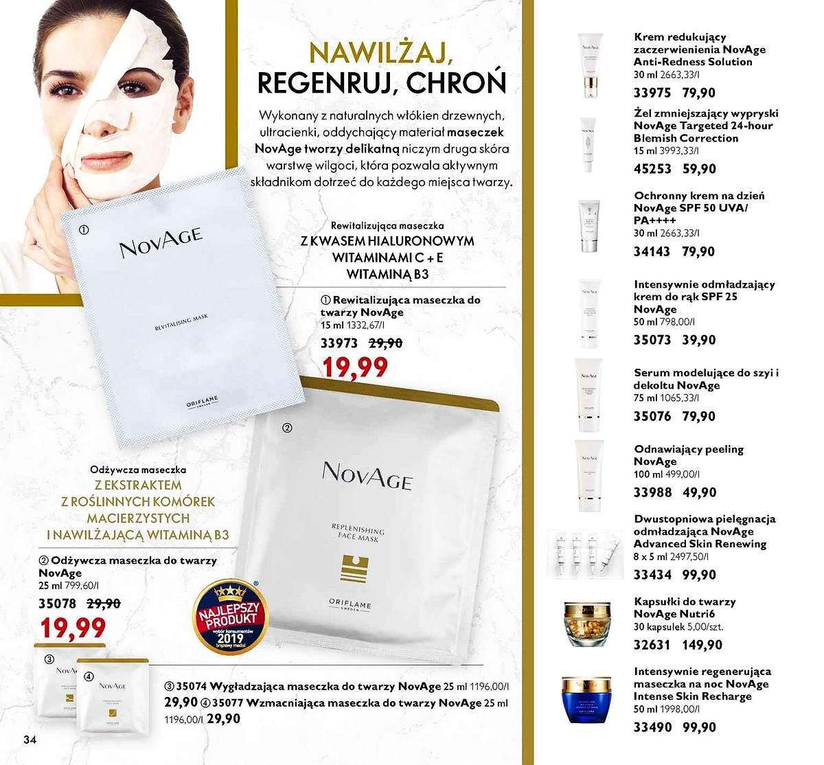 Gazetka promocyjna Oriflame do 12/10/2020 str.34